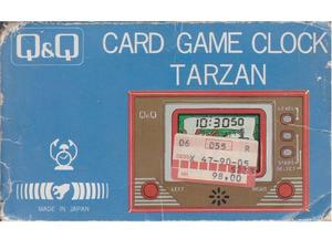 Tarzan m. kasse (slidt) og manual (Q&Q) 