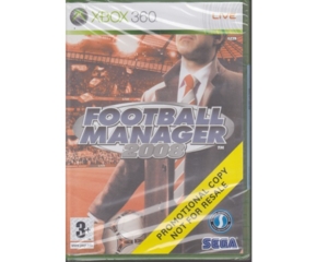 Football Manager 2008 (promo) (forseglet) (Xbox 360)