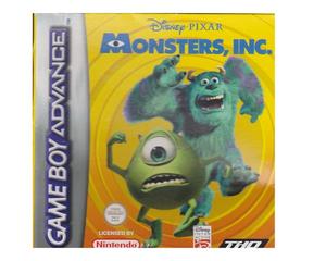 Monsters INC m. kasse og manual (GBA)