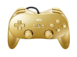 Wii Classic Controller Pro (guld) 