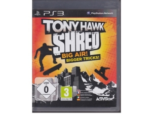 Tony Hawk Shred : Big Air! Bigger Tricks! (PS3)