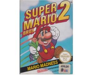 Super Mario Bros. 2 (scn) m. kasse og manual (NES)