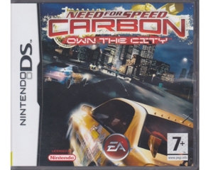 Need for Speed Carbon : Own the City u. manual (Nintendo DS)