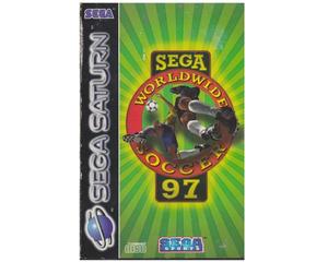 Sega Worldwide Soccer 97 m. kasse og manual (Saturn)