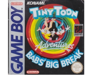 Tiny Toon Adventures : Bab's Big Break m. kasse og manual (GameBoy)