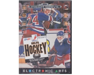 NHLPA Hockey 93 m. kasse og manual  (SMD)