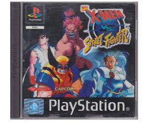 X-men vs Street Fighter (kasse og manual er tysk) (PS1)