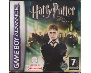 Harry Potter and the Order of the Phoenix m. kasse og manual (GBA)