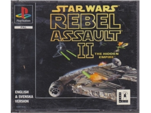 Star Wars Rebel Assault II : The Hidden Empire u. manual (PS1)