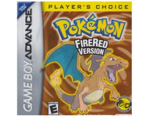 Pokemon : FireRed Version m. kasse og manual (players choice) (GBA)