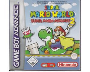 Super Mario Advance 2 : Super Mario World m. kasse og manual (GBA)