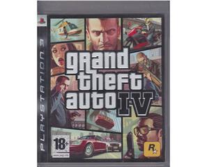 Grand Theft Auto IV (GTA 4) u. manual (PS3)
