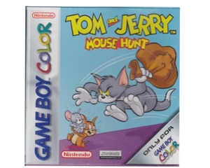 Tom & Jerry Mouse Hunt (GBC) m. kasse og manual