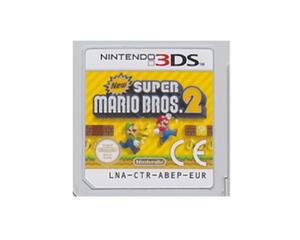 New Super Mario Bros. 2 u. kasse og manual (3DS)