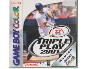 Triple Play 2001 m. kasse og manual (GBC) 