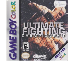 Ultimate Fighting Championship m. kasse og manual (GBC)