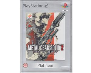 Metal Gear Solid 2 : Sons of Liberty (platinum) (PS2)