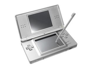 Nintendo DS lite (Sølv) (kosmetiske fejl)