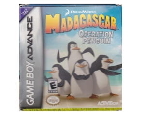 Madagascar : Operation Penguin m. kasse og manual (GBA)
