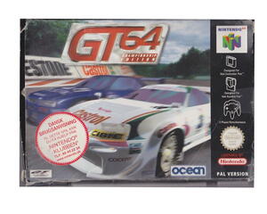 GT 64 m. kasse (slidt) og manual (N64)