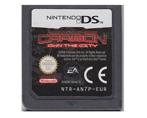 Need for Speed Carbon : Own the City u. kasse og manual (Nintendo DS)