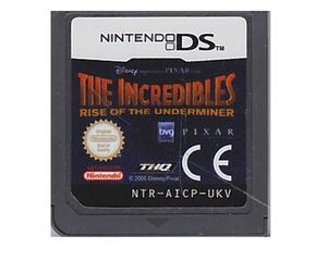 Incredibles, The : Rise of the Underminer u. kasse og manual (Nintendo DS)