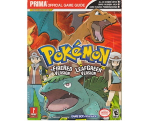 Pokemon Firered/Leafgreen (Spilguide til GBA) (slidt)