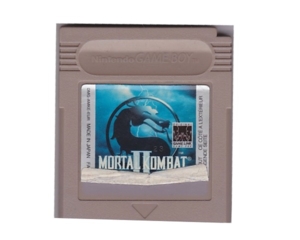 Mortal Kombat II (dårlig label og misfarvet) (GameBoy)