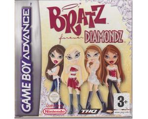 Bratz Forever Diamonds m. kasse og manual (forseglet) (GBA)