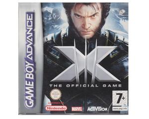 X-men : The Official Game m. kasse og manual (GBA)
