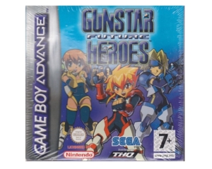 Gunstar Future Heroes m. kasse og manual (forseglet) (GBA)