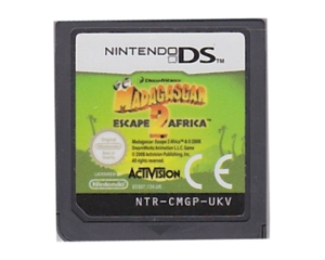 Madagaskar 2 u. kasse og manual (Nintendo DS)