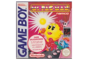 Ms. Pacman m. kasse og manual (GameBoy)
