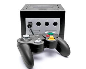 GameCube (Sort) m. 1 uorig. pad (kosmetiske fejl)