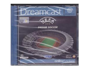 Uefa Dream Soccer m. kasse og manual (forseglet) (Dreamcast)