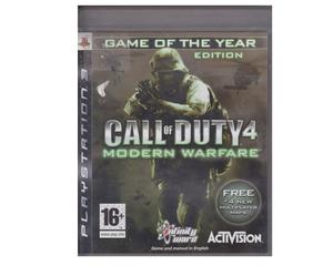 Call of Duty 4 : Modern Warfare (Game of the Year Edition) (PS3)