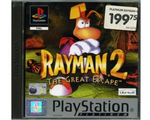Rayman 2 : The Great Escape u. manual (platinum) (PS1)
