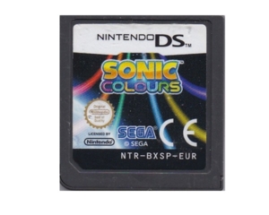 Sonic Colours u. kasse og manual (Nintendo DS)