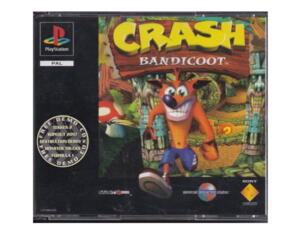 Crash Bandicoot (dobbelt cd æske) (PS1)