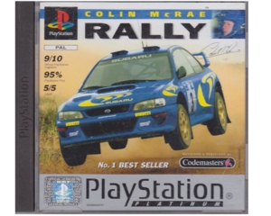 Colin McRae Rally (platinum) u. manual (PS1)