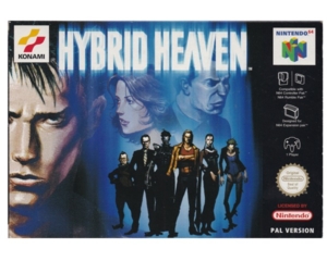 Hybrid Heaven m. kasse og manual (N64)