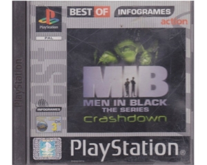 MIB The Series : Crashdown (Best Of) u. manual (PS1)