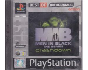 MIB The Series : Crashdown (Best Of) u. manual (tysk) (PS1)