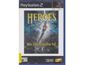 Heroes of Might and Magic : Quest for the Dragonbone Staff u. manual (PS2)