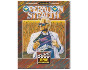 Operation Stealth m. kasse og manual (Amiga)