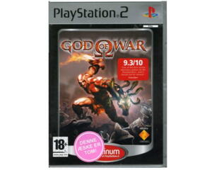 God of War (platinum) u. manual (PS2)