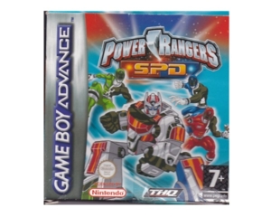 Power Rangers SPD m. kasse og manual (GBA)