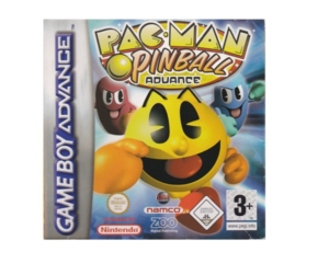 Pacman Pinball Advance m. kasse og manual (GBA)