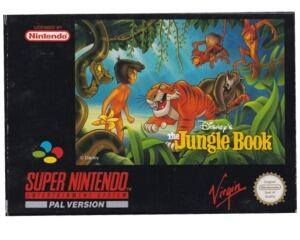Jungle Book (ukv) m. kasse og manual (SNES)