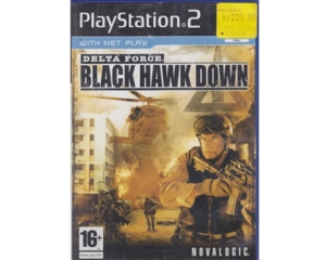 Delta Force : Black Hawk Down u. manual (PS2)